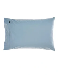 Linen House Vienna 300T Cotton Percale Sheeting Blue -Bedding Shop 818833420 818822980 2 720x928