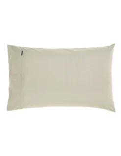 Linen House Vienna 300TC Cotton Percale Sheeting Cream -Bedding Shop 818833420 818826400 2 720x928