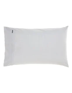 Linen House Vienna 300TC Cotton Percale Sheeting Silver -Bedding Shop 818833420 818828380 2 720x928