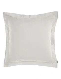 Linen House Vienna 300TC Cotton Percale Sheeting Silver -Bedding Shop 818833420 818828380 3 720x928
