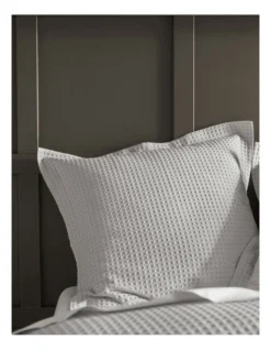 Linen House Deluxe Waffle Quilt Cover Set In Silver -Bedding Shop 818835220 991876150 3 720x928