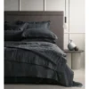 Abbotson Bedcover Collection In Carbon -Bedding Shop 825258880 1 720x928