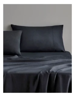 Abbotson Bed Sheet In Carbon 6 Abbotson Bed Sheet In Carbon -Bedding Shop 825259510 2 720x928
