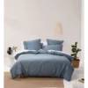 Linen House Nara 400TC Bamboo Cotton Quilt Cover Set Bluestone -Bedding Shop 832974130 832975840 1 720x928