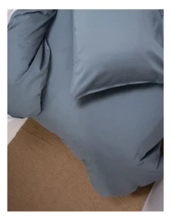 Linen House Nara 400TC Bamboo Cotton Quilt Cover Set Bluestone 7 Linen House Nara 400TC Bamboo Cotton Quilt Cover Set Bluestone -Bedding Shop 832974130 832975840 2 720x928