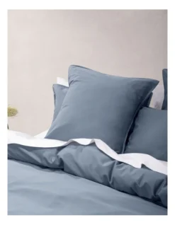 Linen House Nara 400TC Bamboo Cotton Quilt Cover Set Bluestone 8 Linen House Nara 400TC Bamboo Cotton Quilt Cover Set Bluestone -Bedding Shop 832974130 832975840 3 720x928