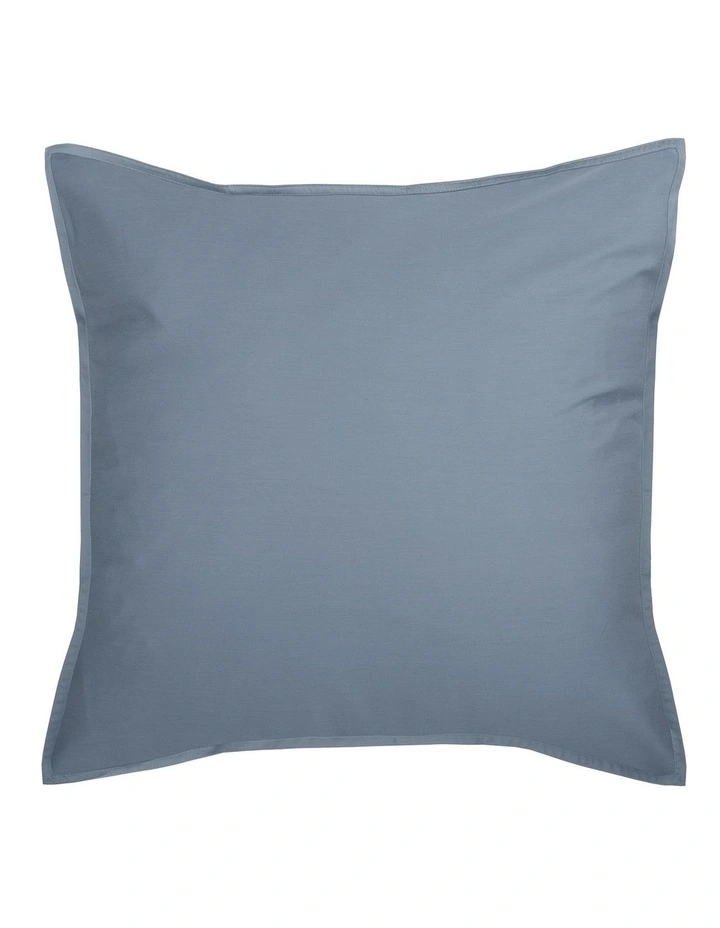 Linen House Nara 400TC Bamboo Cotton Quilt Cover Set Bluestone 6 Linen House Nara 400TC Bamboo Cotton Quilt Cover Set Bluestone - Image 4