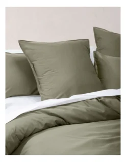 Linen House Nara 400TC Bamboo Cotton Quilt Cover Set Moss -Bedding Shop 832974130 832976920 3 720x928