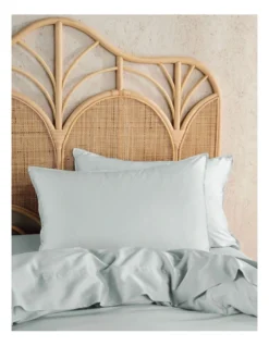 Linen House Nara 400TC Bamboo Cotton Quilt Cover Set In Sky 9 Linen House Nara 400TC Bamboo Cotton Quilt Cover Set In Sky -Bedding Shop 832974130 966974320 3 720x928