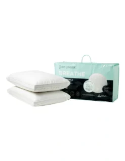 Breathe Wool Pillow White 2 Pack -Bedding Shop 837651790 6 720x928