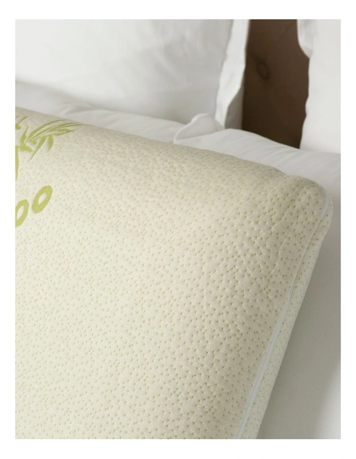 Comfortech Memory Foam Pillow With Bamboo Cover 4 Comfortech Memory Foam Pillow With Bamboo Cover - Image 2