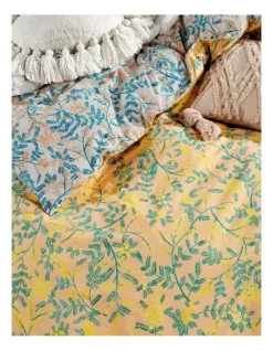 Linen House Bindi Quilt Cover Set Peach -Bedding Shop 840451690 2 720x928