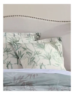 Bamboo Florette Quilt Cover Set In Sage -Bedding Shop 840493360 4 720x928