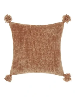 Linen House Hara Cushion Brandy