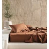 Linen House 250TC Vivienne Sheet Set In Pecan -Bedding Shop 842034790 842029120 1 720x928