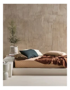 Linen House 250TC Vivienne Sheet Set In Timber -Bedding Shop 842034790 842030470 4 720x928