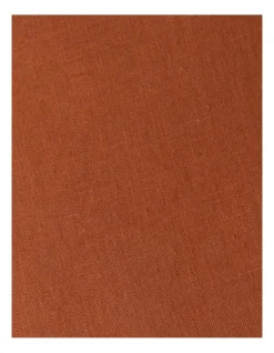 AHG Moreton Tassle Linen Cushion In Earth -Bedding Shop 844192990 3 720x928