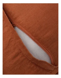 AHG Moreton Tassle Linen Cushion In Earth -Bedding Shop 844192990 4 720x928