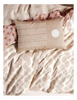 Linen House Aida Cushion In Coral -Bedding Shop 856122400 855837370 4 720x928