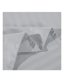 Kensington 1200 Thread Count 100% Egyptian Cotton Sheet Set Stripe Hotel GradeSliver -Bedding Shop 858078730 4 720x928