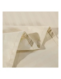 Kensington 1200 Thread Count 100% Egyptian Cotton Sheet Set Stripe Hotel Grade King Sand -Bedding Shop 858078820 5 720x928