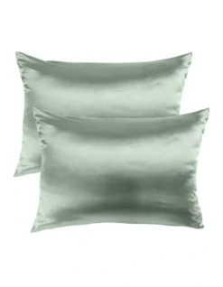 Mulberry Soft Silk Hypoallergenic Pillowcase Twin Pack 51 X 76cm