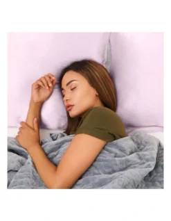 Mulberry Soft Silk Hypoallergenic Pillowcase Twin Pack 51x76cm In Lilac -Bedding Shop 865755910 7 1 720x928