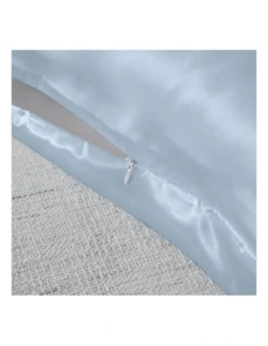Mulberry Soft Silk Hypoallergenic Pillowcase Twin Pack 51x76cm In Light Blue -Bedding Shop 865756000 6 2 720x928