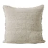 Vintage Linen Fringe Cushion Natural -Bedding Shop 868789270 1 1 720x928