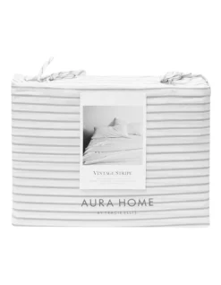 Vintage Stripe Sheet Set In Dove 9 Vintage Stripe Sheet Set In Dove -Bedding Shop 868789810 868790530 4 720x928