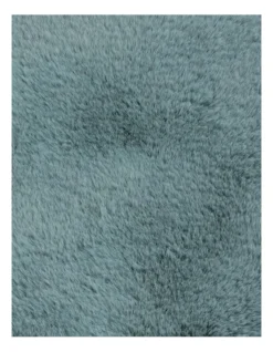 Heritage Amelie Fur Throw In Duck Egg 7 Heritage Amelie Fur Throw In Duck Egg -Bedding Shop 869929030 3 720x928