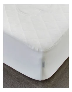 Plume Cotton Jacquard Waterproof Fitted Mattress Protector -Bedding Shop 869954950 3 1 720x928