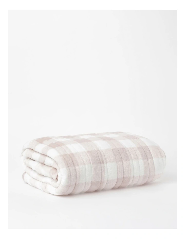 Heritage Check Heated Throw 3 Heritage Check Heated Throw