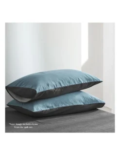 Double Cotton Sheet Set In Blue -Bedding Shop 884106550 4 720x928