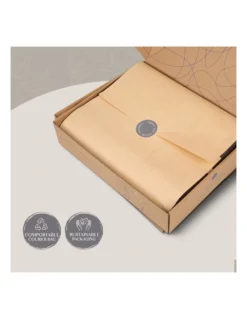 Cotton Double Sheet Set In Orange/Brown -Bedding Shop 884106820 7 720x928