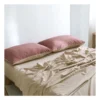 Cotton Double Sheet Set In Vanilla Rhubarb 2 Cotton Double Sheet Set In Vanilla Rhubarb -Bedding Shop 884106910 1 720x928