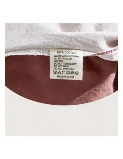 Cotton Double Sheet Set In Vanilla Rhubarb -Bedding Shop 884106910 6 720x928