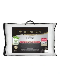 Latex Contour Pillow White