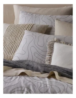 Maluka Quilt Cover In Grey 7 Maluka Quilt Cover In Grey -Bedding Shop 885405970 3 720x928