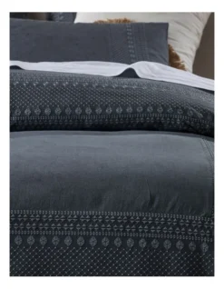 Sanges Quilt Cover In Grey -Bedding Shop 887872780 3 720x928