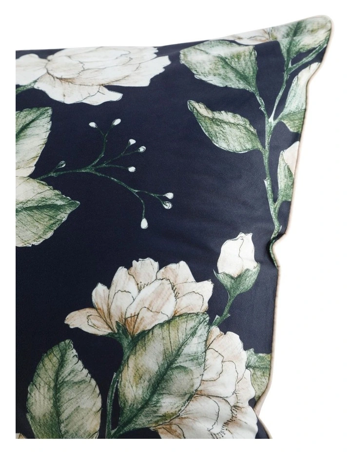 Evoke Velvet Quilt Cover Set Dark Green 6 Evoke Velvet Quilt Cover Set Dark Green - Image 4