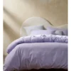 Stonewashed 250TC Cotton Quilt Cover Set In Purple -Bedding Shop 889068520 911539540 1 720x928