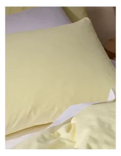 Stonewashed 250TC Cotton Quilt Cover Set In Yellow -Bedding Shop 889068520 911539900 3 720x928