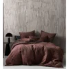 Linen House Heath Quilt Cover Set Chocolate -Bedding Shop 895065310 1 720x928