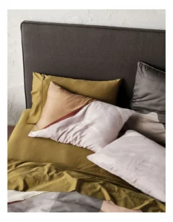 Linen House Hayden Quilt Cover Set In Moss -Bedding Shop 895065760 4 720x928