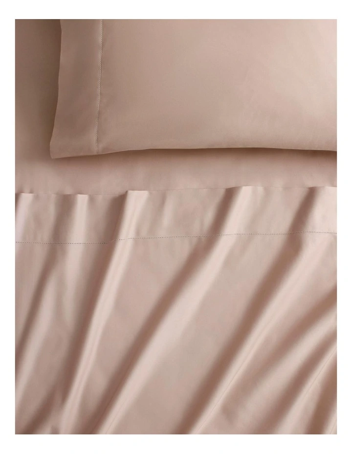 Hotel-Weight Luxury 1000Tc Sheet Set In Rosewater 4 Hotel-Weight Luxury 1000Tc Sheet Set In Rosewater - Image 2