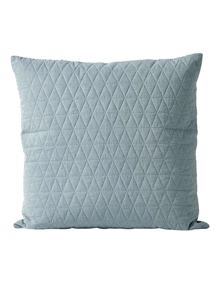 Chambray Quilted Bedlinen Collection Bluestone 7 Chambray Quilted Bedlinen Collection Bluestone - Image 5