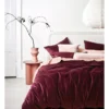 Luxury Velvet Bedlinen Range Merlot 2 Luxury Velvet Bedlinen Range Merlot -Bedding Shop 900779410 1 720x928