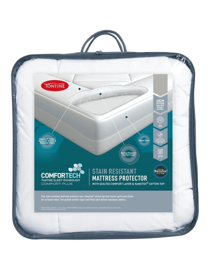 Comfortec Stain Resistant Mattress Protector 3 Comfortec Stain Resistant Mattress Protector