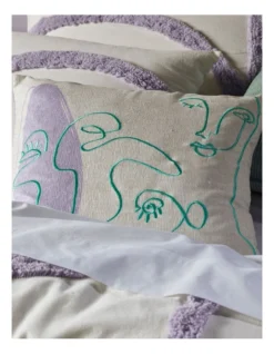 Karter Tufted Quilt Cover Set In Purple/Cream -Bedding Shop 907276960 907276420 2 720x928